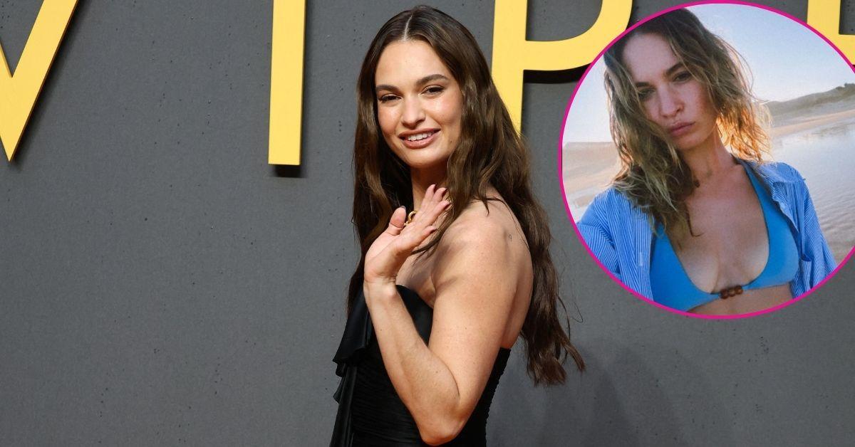 Photo of Lily James