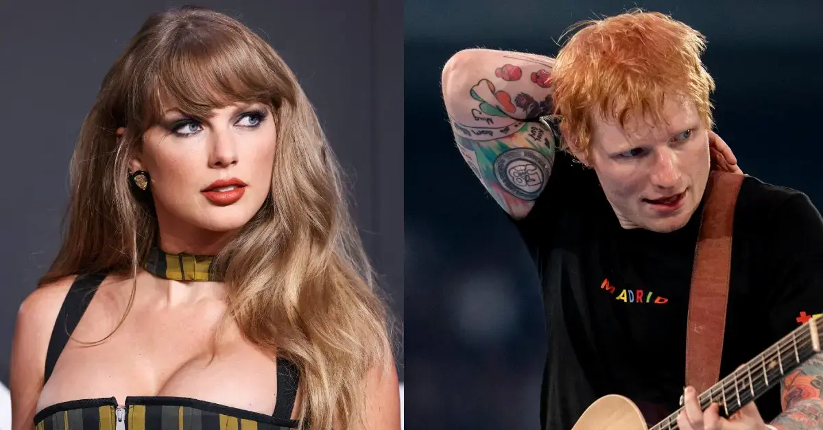 Photo of Taylor Swift and Ed Sheeran