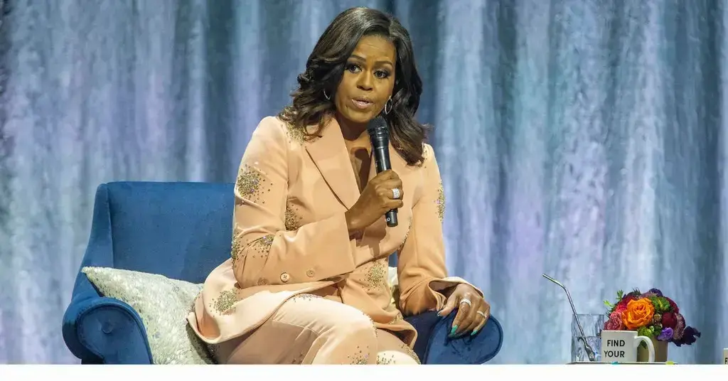 photo of Michelle Obama. 