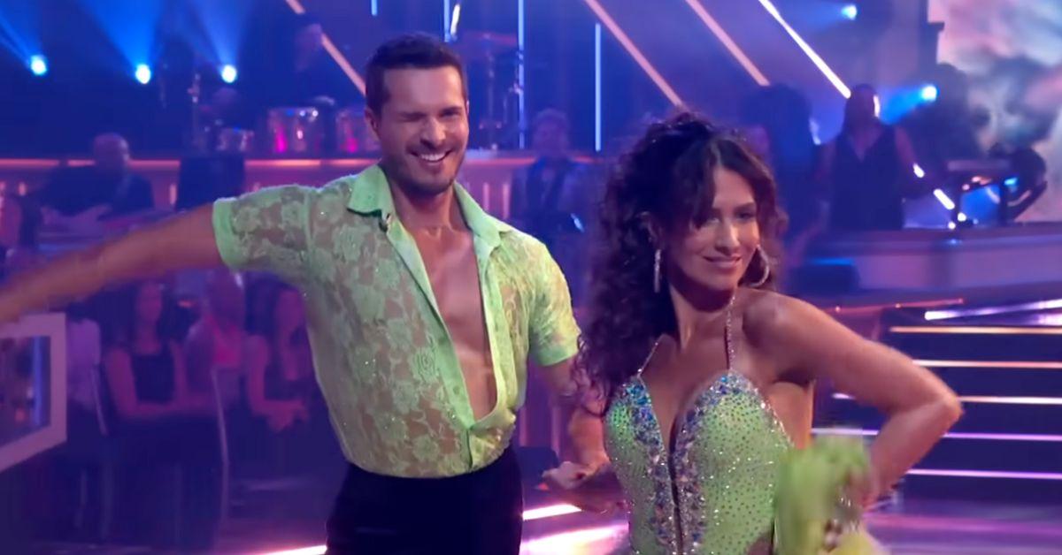 Photo of Hilaria Baldwin and Gleb Savchenko