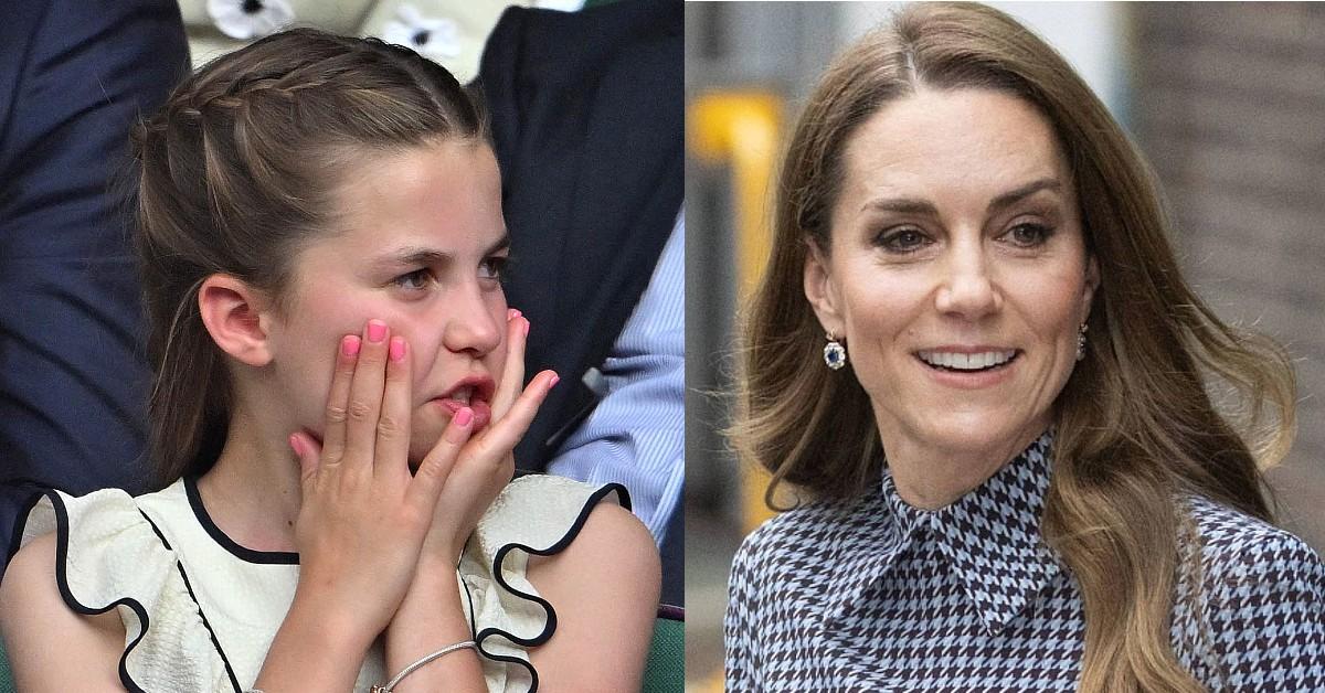 photo of Princess Charlotte, Kate Middleton.