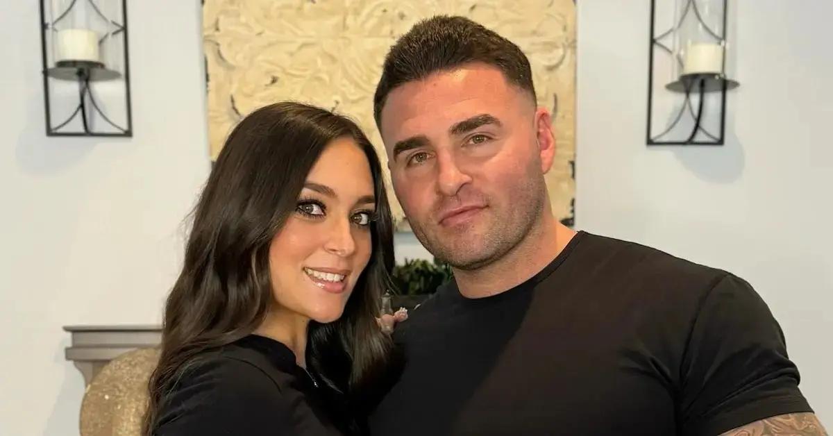 Photo of The newlyweds got engaged in March 2024.