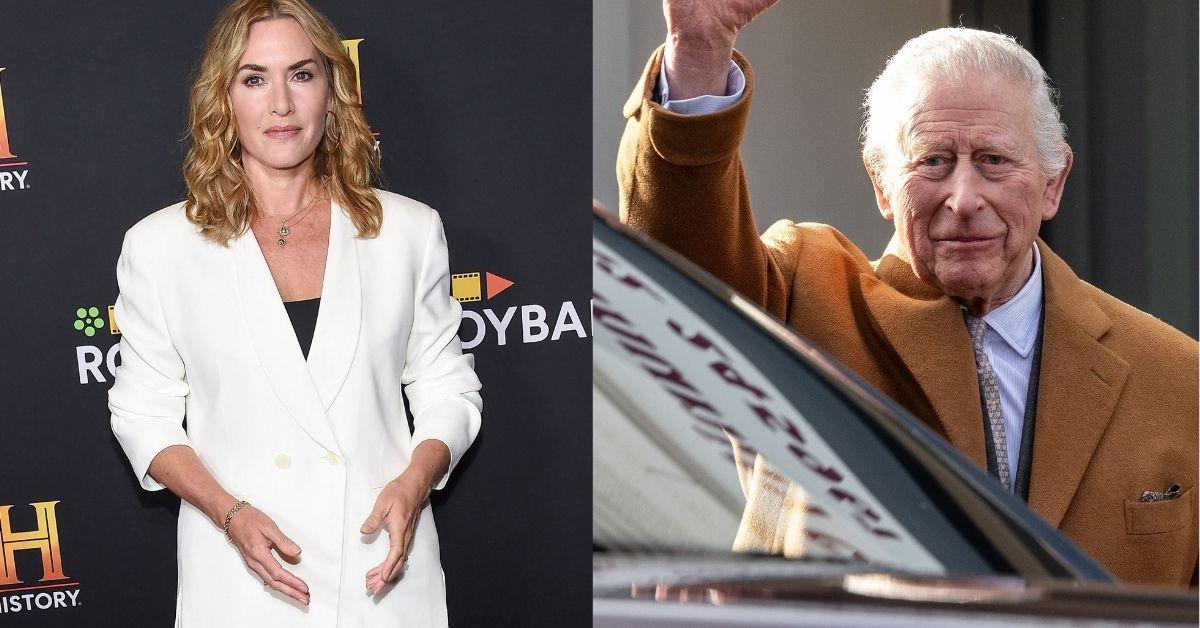 image of Kate Winslet first met King Charles in 1996.