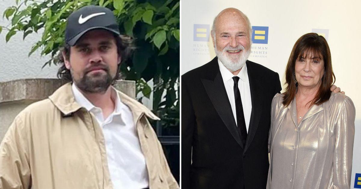 Photo of Nick Reiner, Rob Reiner and Michele Singer Reiner