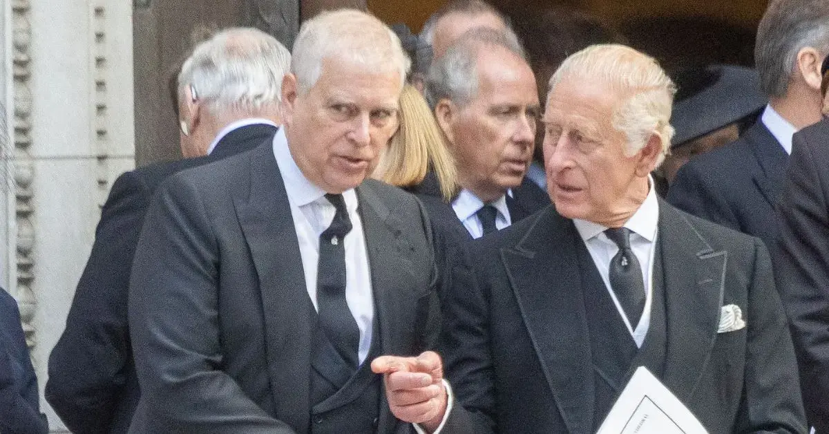 image of King Charles evicted his younger brother from his longtime Windsor home.