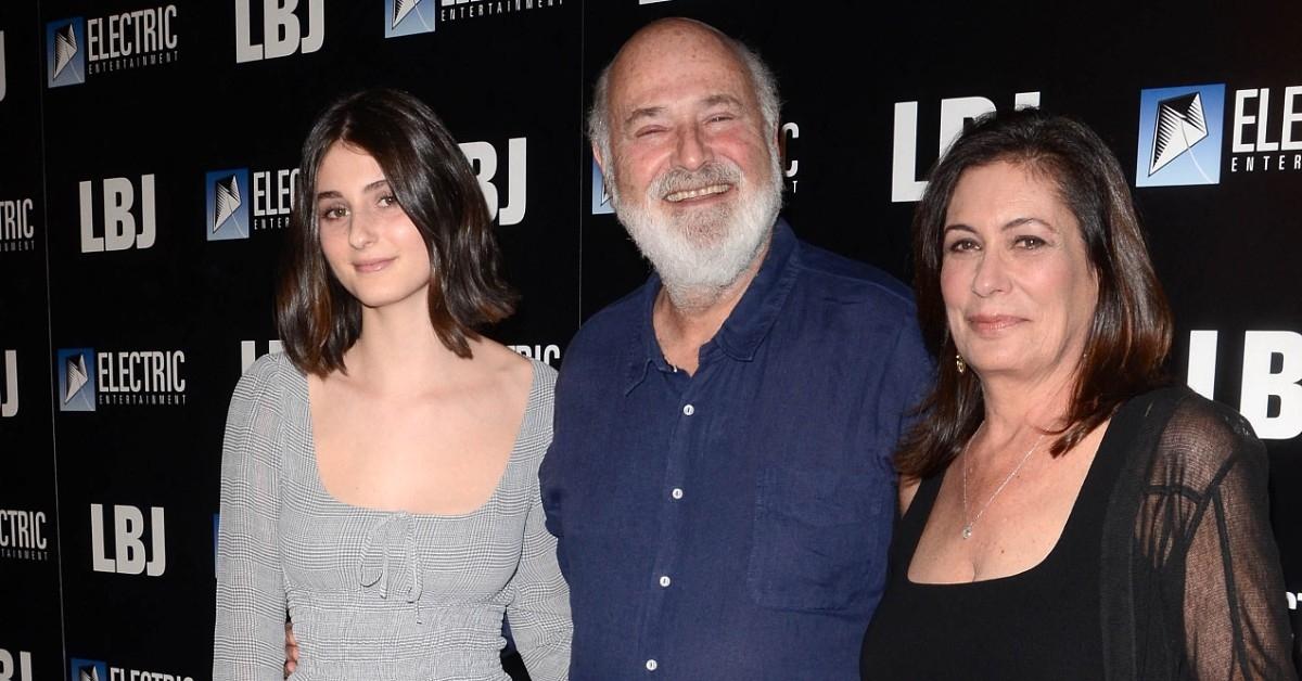 Photo of Romy, Rob and Michele Reiner