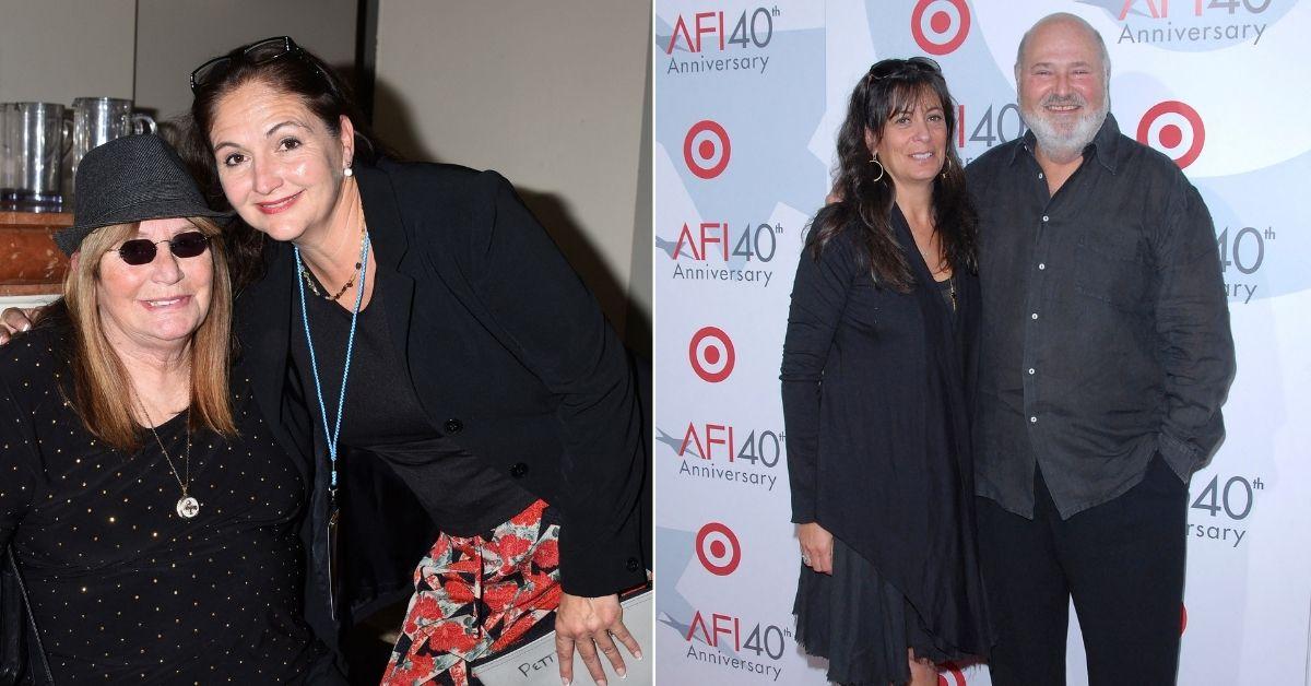 photo of Tracy Reiner, Penny Marshall and Rob Reiner and wife Michele. 