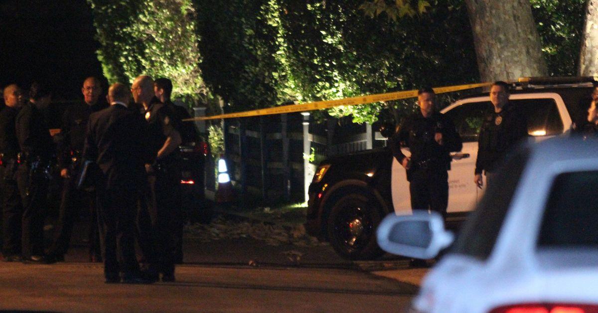 Photo of Rob Reiner's assistant Rocco was 'desperately' offering help at the crime scene.