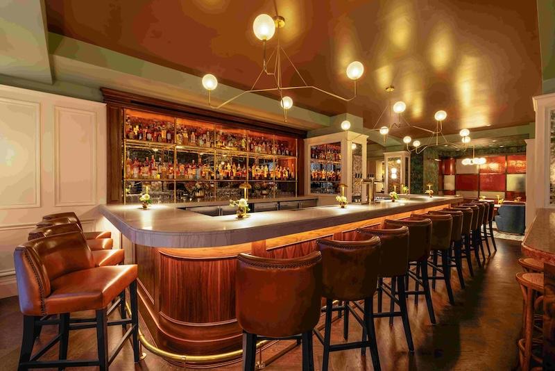 the parliament restaurant bar long shot