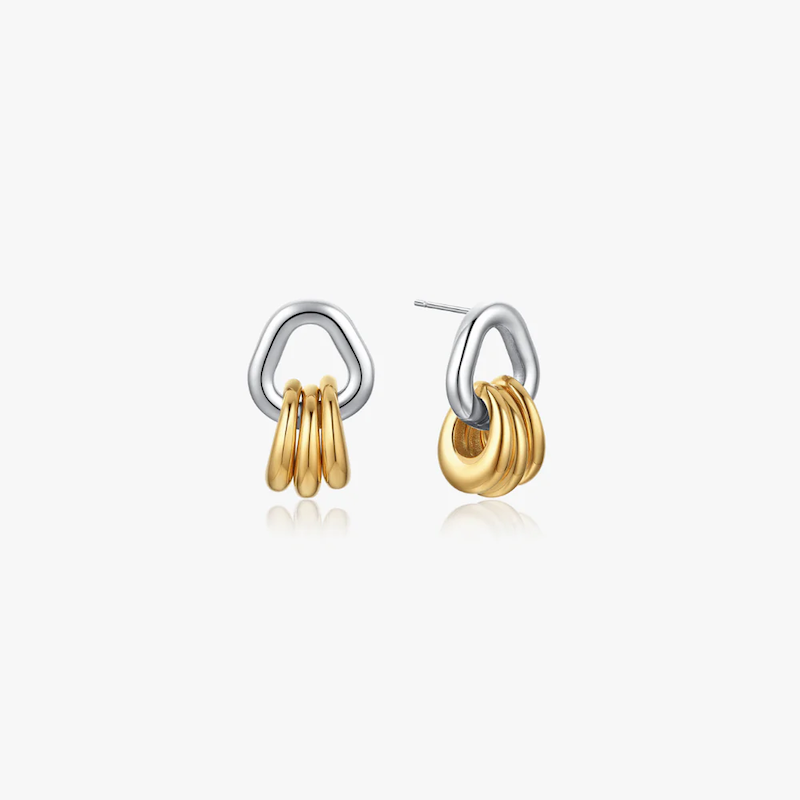 briar stacked loops earrings mixed